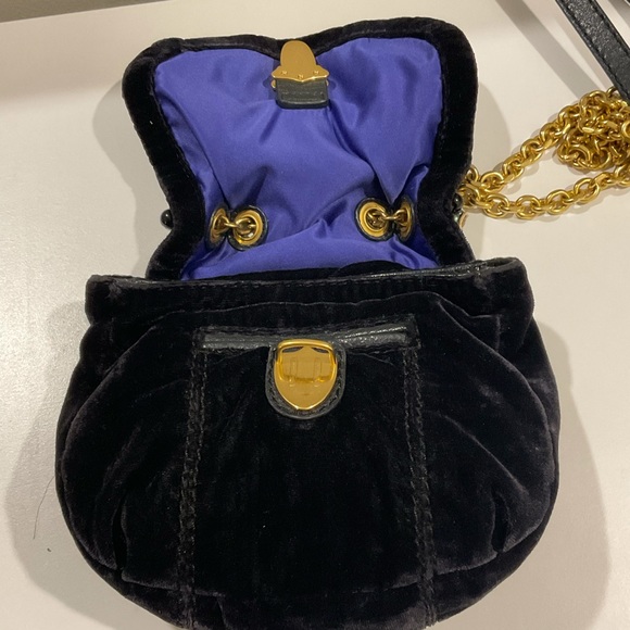 Juicy Couture Velvet crossbody bag Rare - Picture 2 of 9